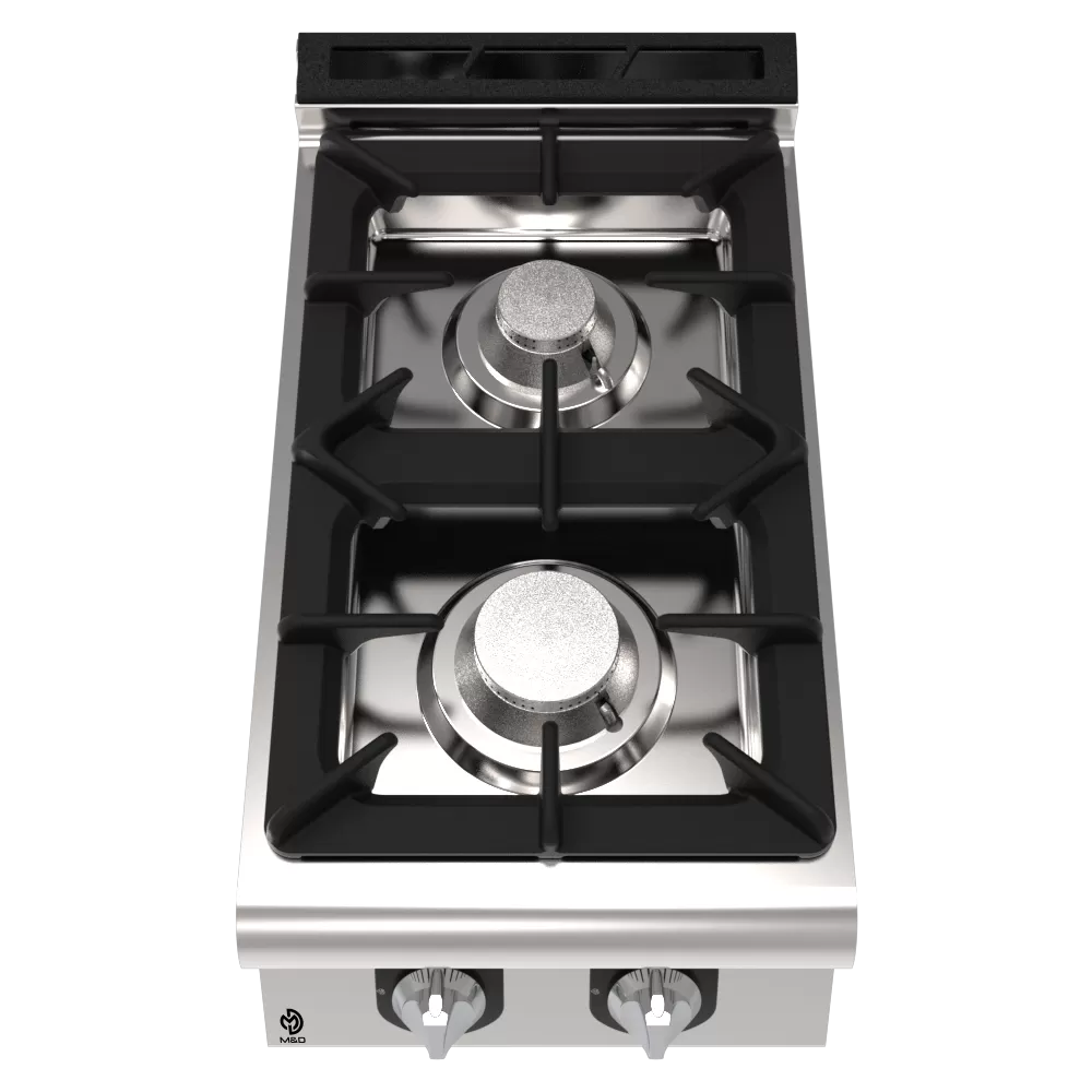 Kuzine 1/2 Modül Set Üstü 2 Gözlü - 2