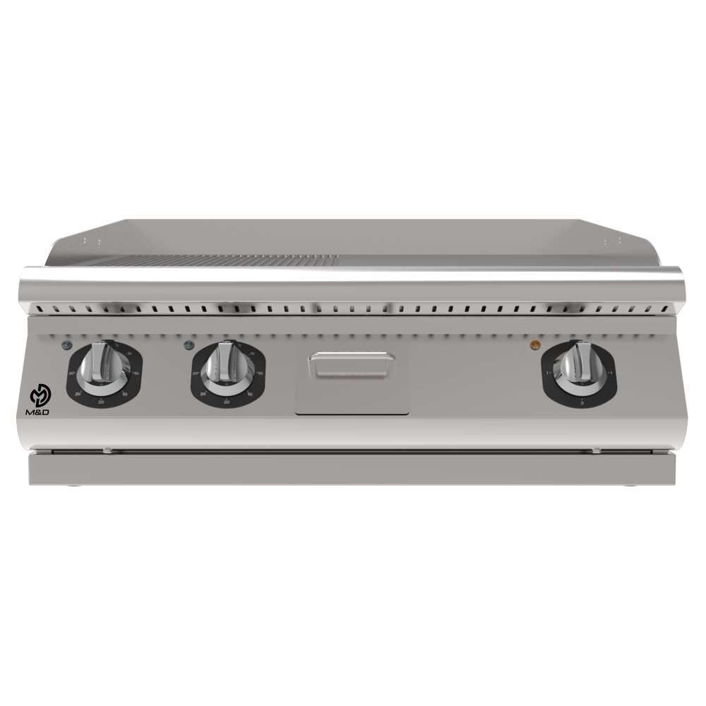 Izgara 1 Modül Yarı Oluklu Set Üstü - 2