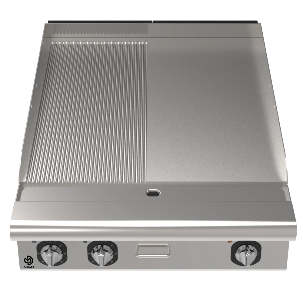 Izgara 1 Modül Yarı Oluklu Set Üstü - 3