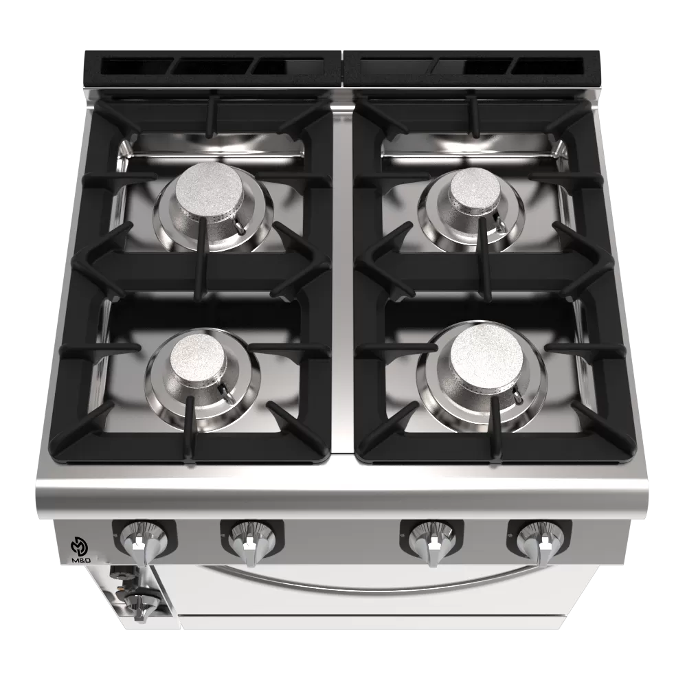 Kuzine 1 Modül Fırınlı 4 Gözlü - 2