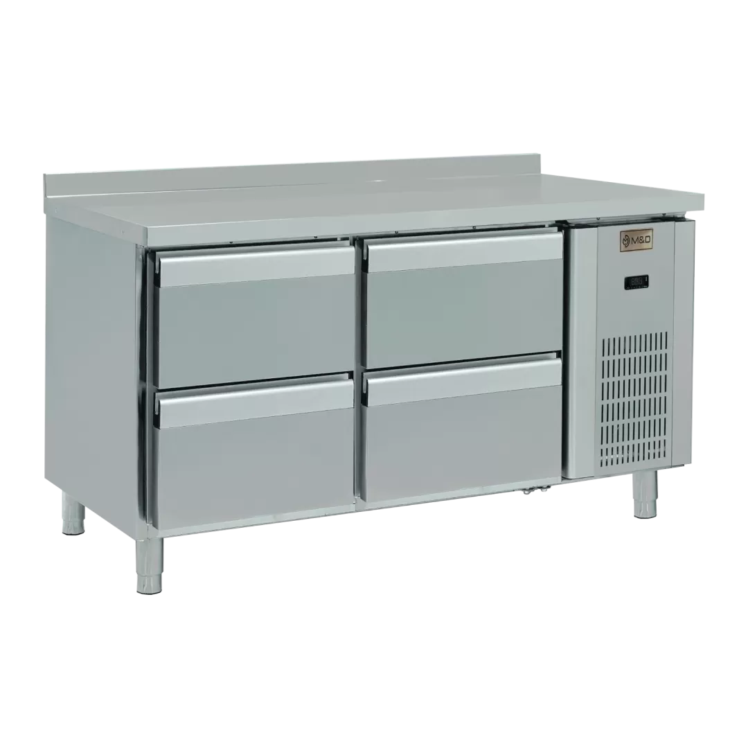 Tezgah Tipi 4 Çekmece + 1 Kapılı Buzdolabı